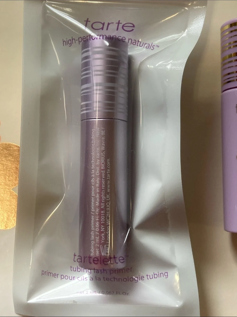 TARTE Mascara Trio- Primer, Tubing, and Tubing XL travel size
